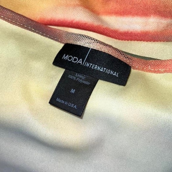 Moda International Victoria’s Secret Ruched Mesh Dress - Picture 4 of 4